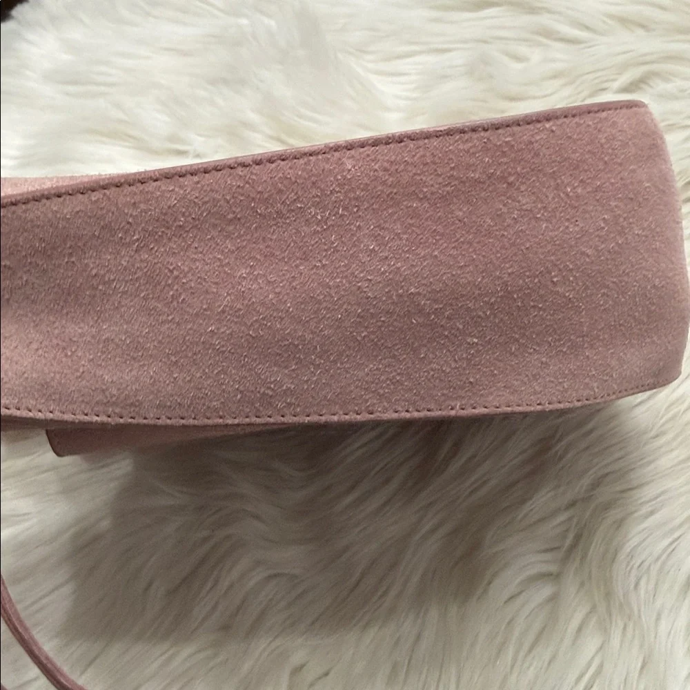 THE ROW Suede Bucket Bag